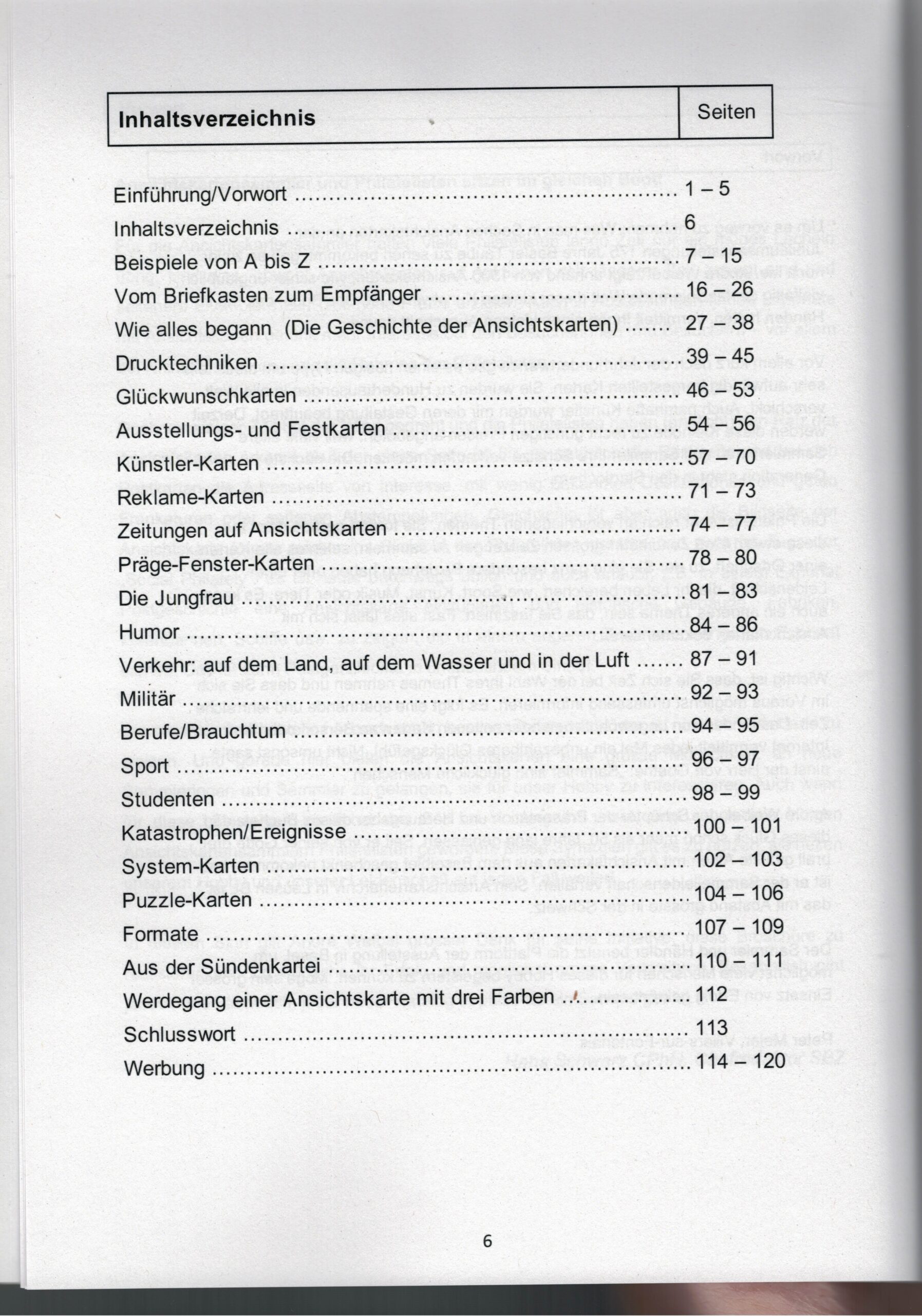 003 - Inhaltsverzeichnis